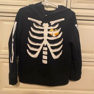 Glow in the dark skeleton sweatsuit - girls or boys